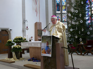 Diözesale Aussendung der Sternsinger des Bistums Fulda in St. Crescentius (Foto: Karl-Franz Thiede)